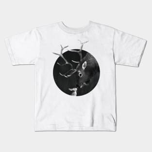 Elk and Rabbit Kids T-Shirt